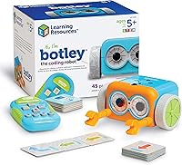 Vista 1 de Learning Resources Botley el robot programador - Juegos de código para niñas y niños, robótica para niños, programación STEM, juguetes