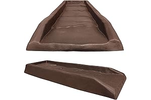 Master Mark 36 Inch Decor Downspout Splash Blocks, Rain Gutter Splash Guard,...