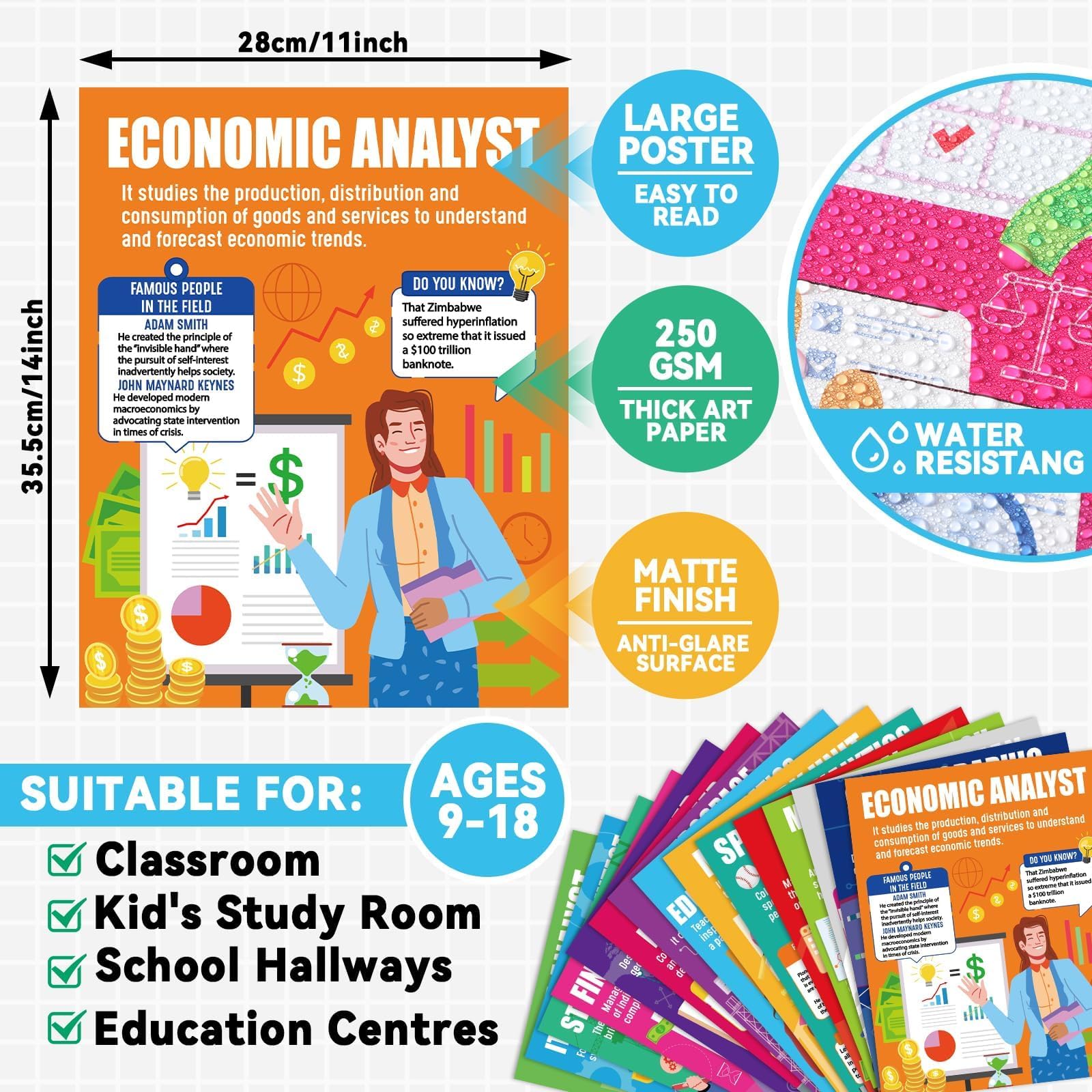 Math Posters For Middle School Buy 4 Pieces MATH S Teacher S For ...