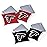 Wild Sports NFL Atlanta Falcons 8pk Dual Sided Bean Bags, Team Color