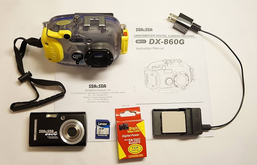 SEA＆SEA　860G DX-860G レア Amazon.com : Sea & Sea DX-860G Underwater Digital Camera