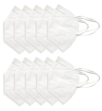 METEOROID N95 Mask, Reusable and Washable N95 Mask, Certified by CE and ISO 5 Layer Nonwoven Plus Melt Blown n95 Mask for Women and Men