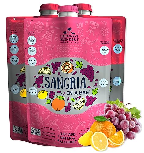 Lt. Blender's Sangria in a Bag – Wine Slushie Mixes
