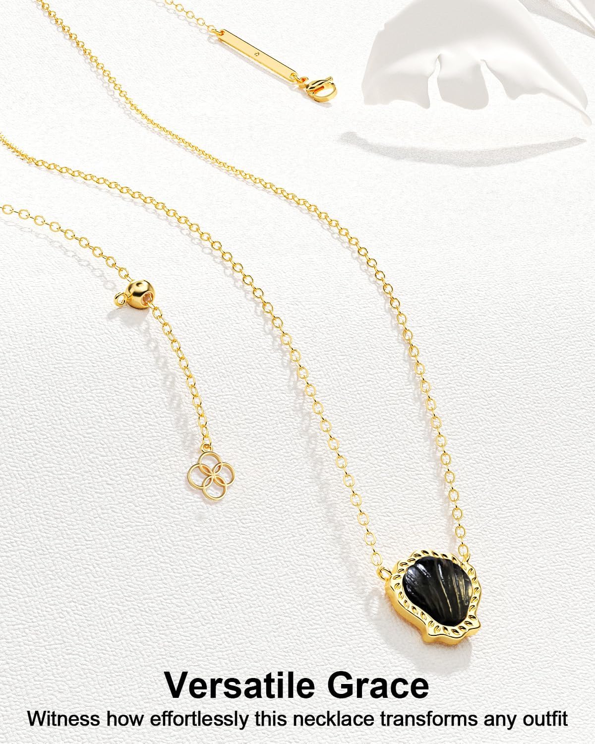 AICase 18K Gold Plated Pendant Necklace for Women,Fashion Jewelry,Anniversary Birthday Gifts for Women/MoM/Sister/Friends/Her/Wife/Grandma/Coworker Mother's Day gifts for MoM image 3