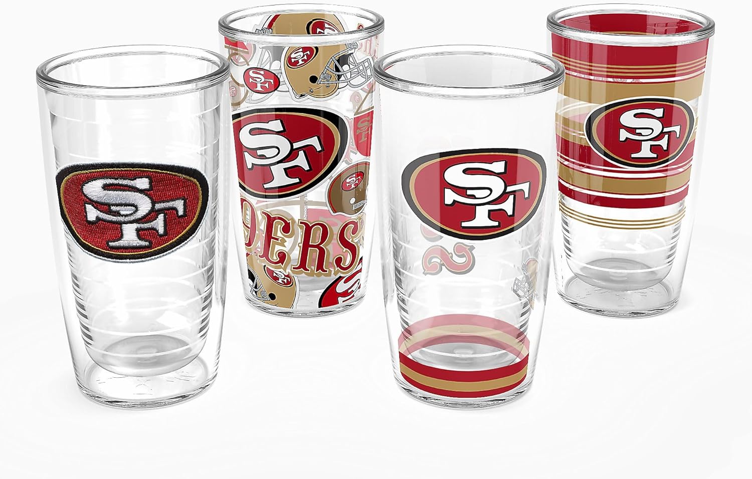 Tervis Classic Tritan 16OZ | NFL® San Francisco 49ers - Assorted | Made in America, BPA/PFAS Free, Keeps Drinks Hot or Cold