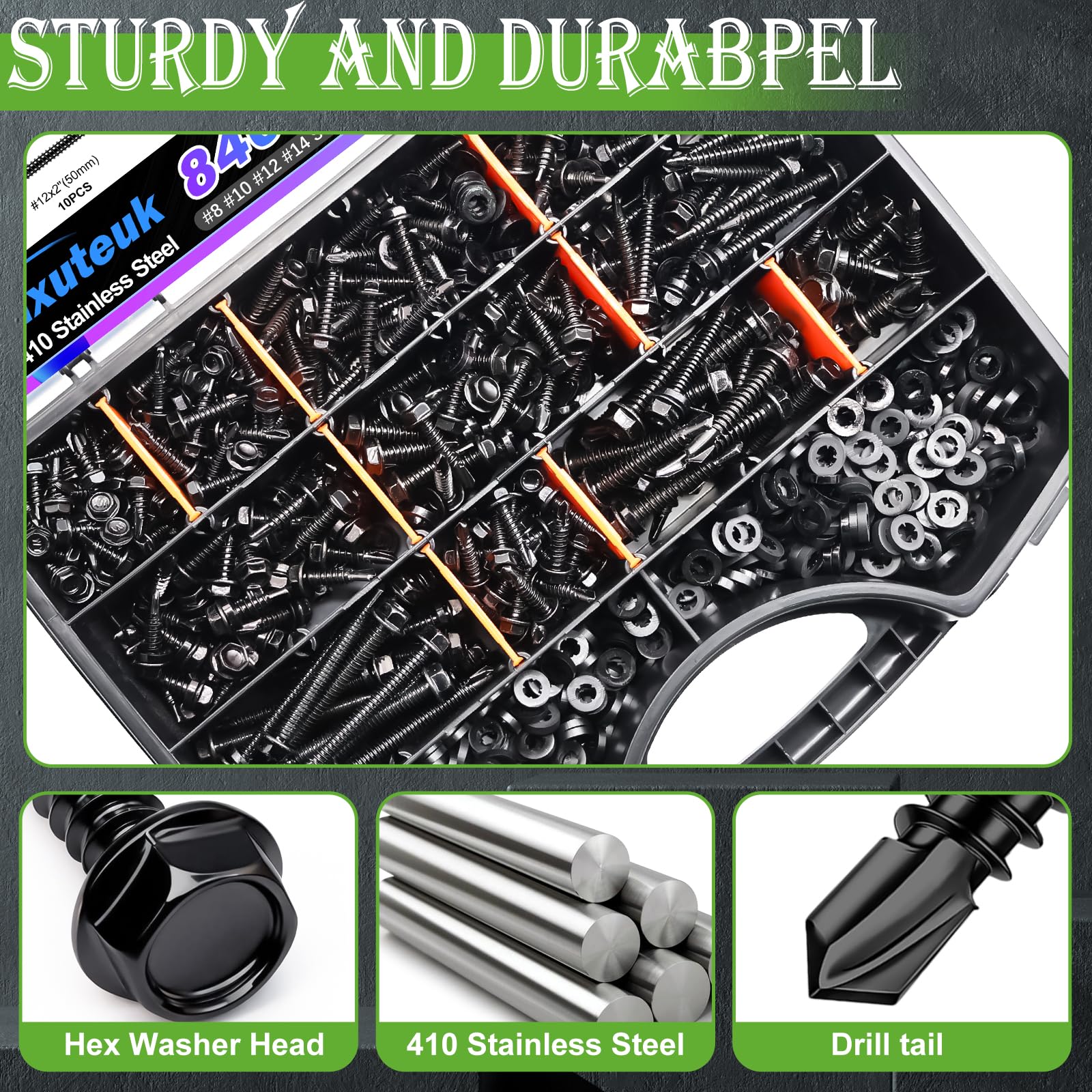 1000 Stainless Steel Self Tapping Screws -5