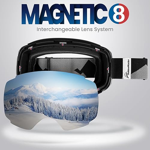 Miniatura 2 de OutdoorMaster Lentes de repuesto para gafas de esquí PRO - Más de 20 opciones