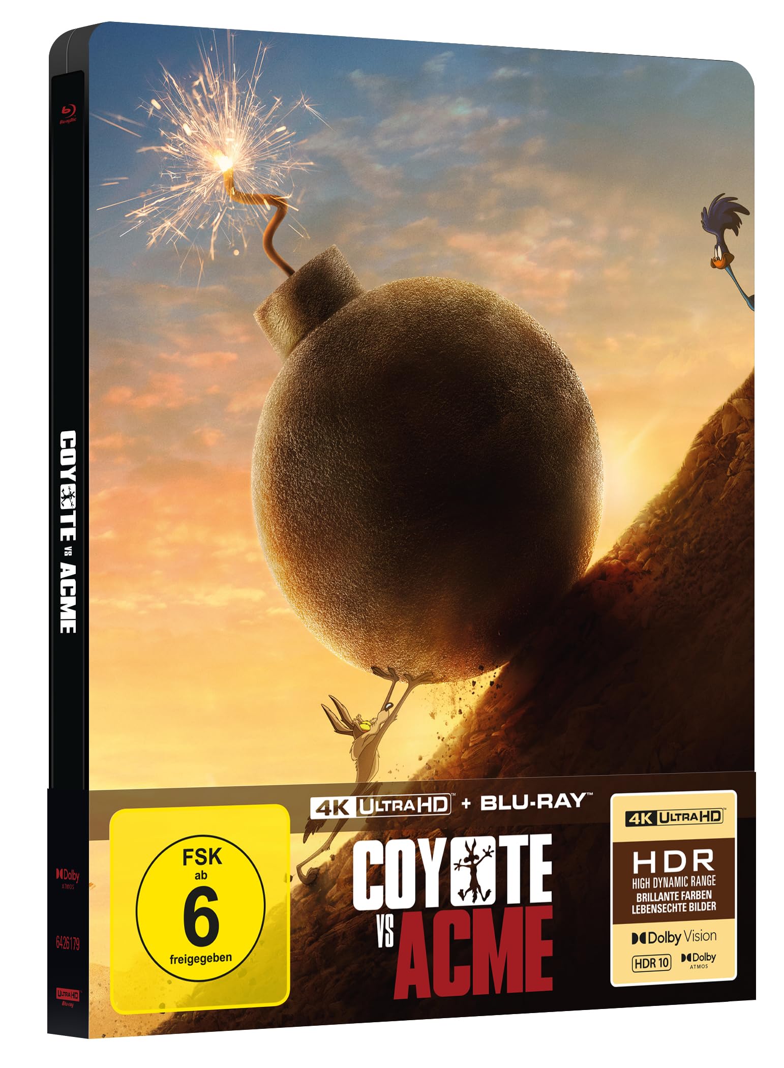 Coyote vs. Acme   (4K UHD Steelbook) (4K UHD | Blu-ray)