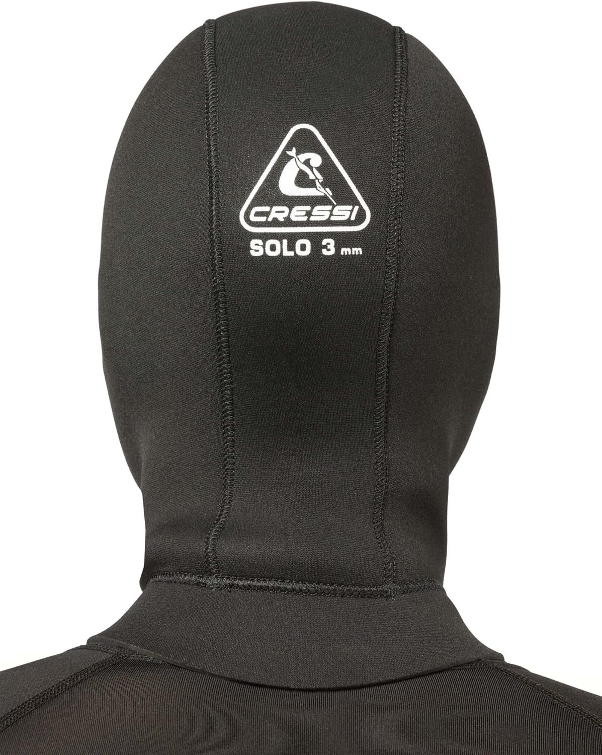 Adult Unisex Neoprene Diving Hood 3mm Thick - Scuba Diving, Snorkeling, Surfing - Solo Hood: Designed in Italy by Cressi