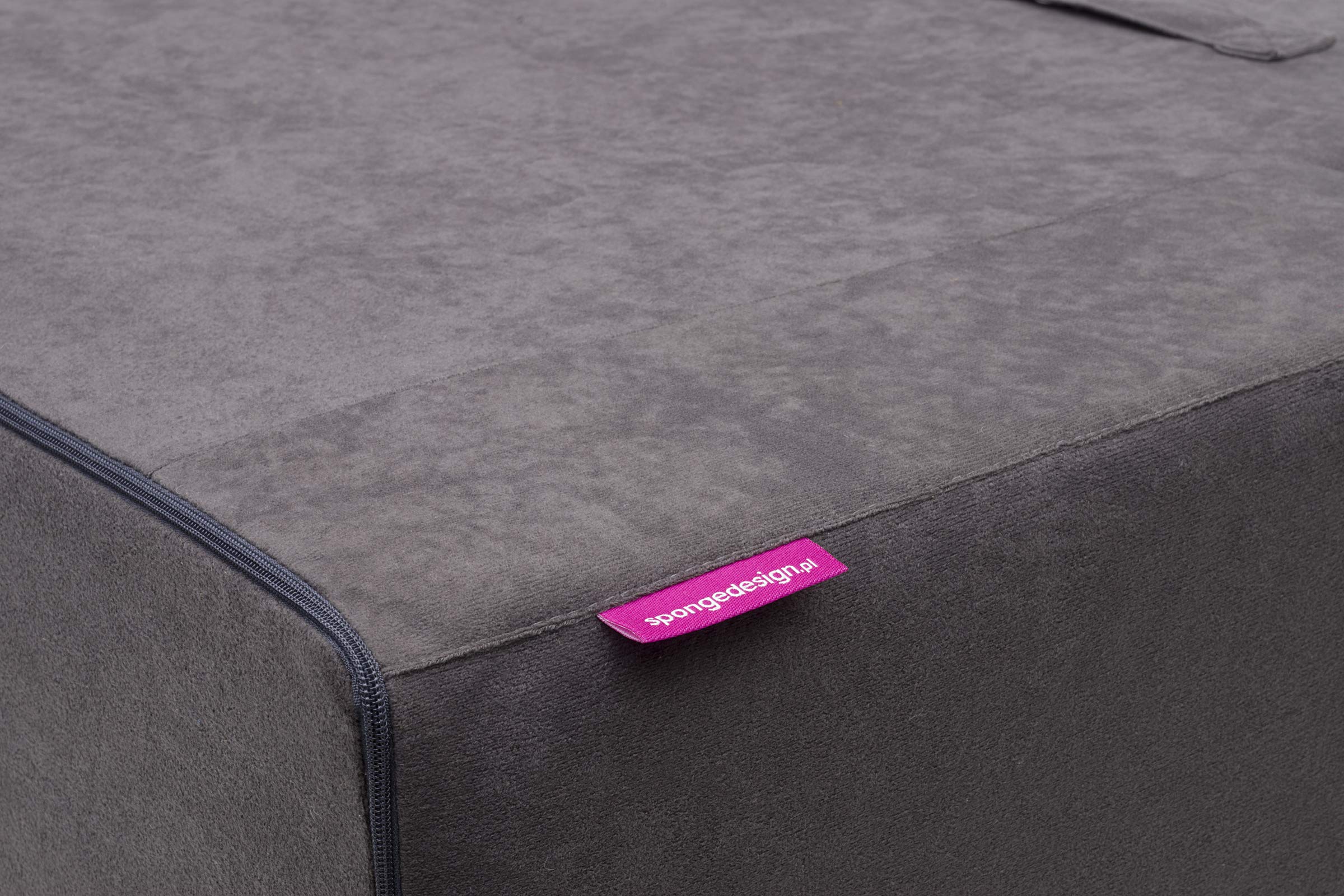 Badum - Poltrona per Bambini da 2 Anni - Poltrona per Bambini - Stabile, Comoda, in Schiuma, con Maniglia - Rivestimento Sfoderabile - Regalo di Compleanno per Bambina, Bambino - Rosa Chiaro