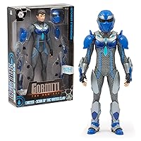 GORMITI THE NEW ERA - Scion Del Clan Dell'Acqua Carter, Action Figure 27 Cm Articolato