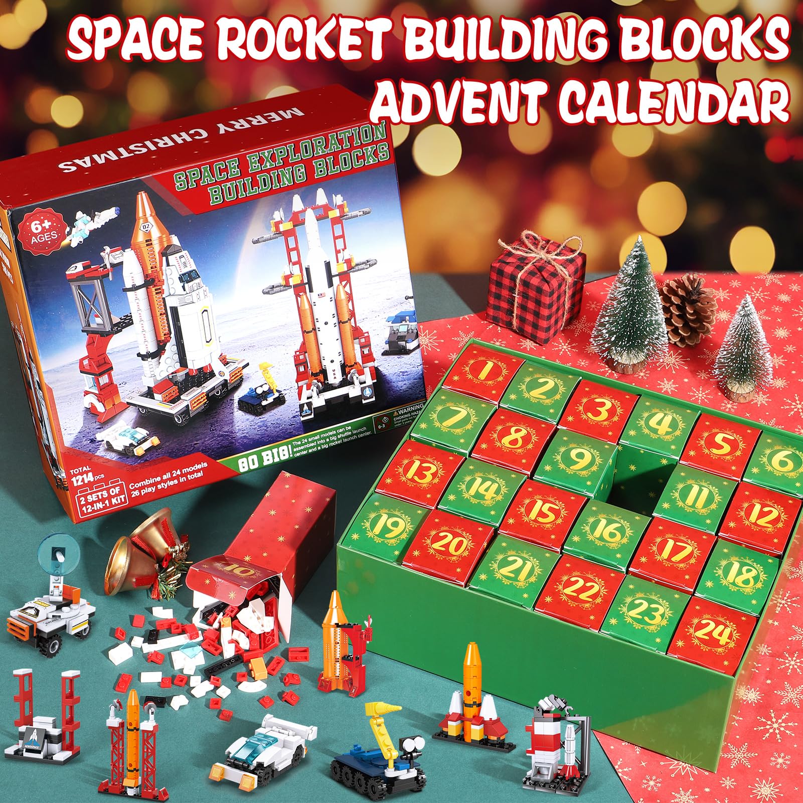 Amazon.com: Asoulin Advent Calendar 2025 Boys, 24 Days STEM Space