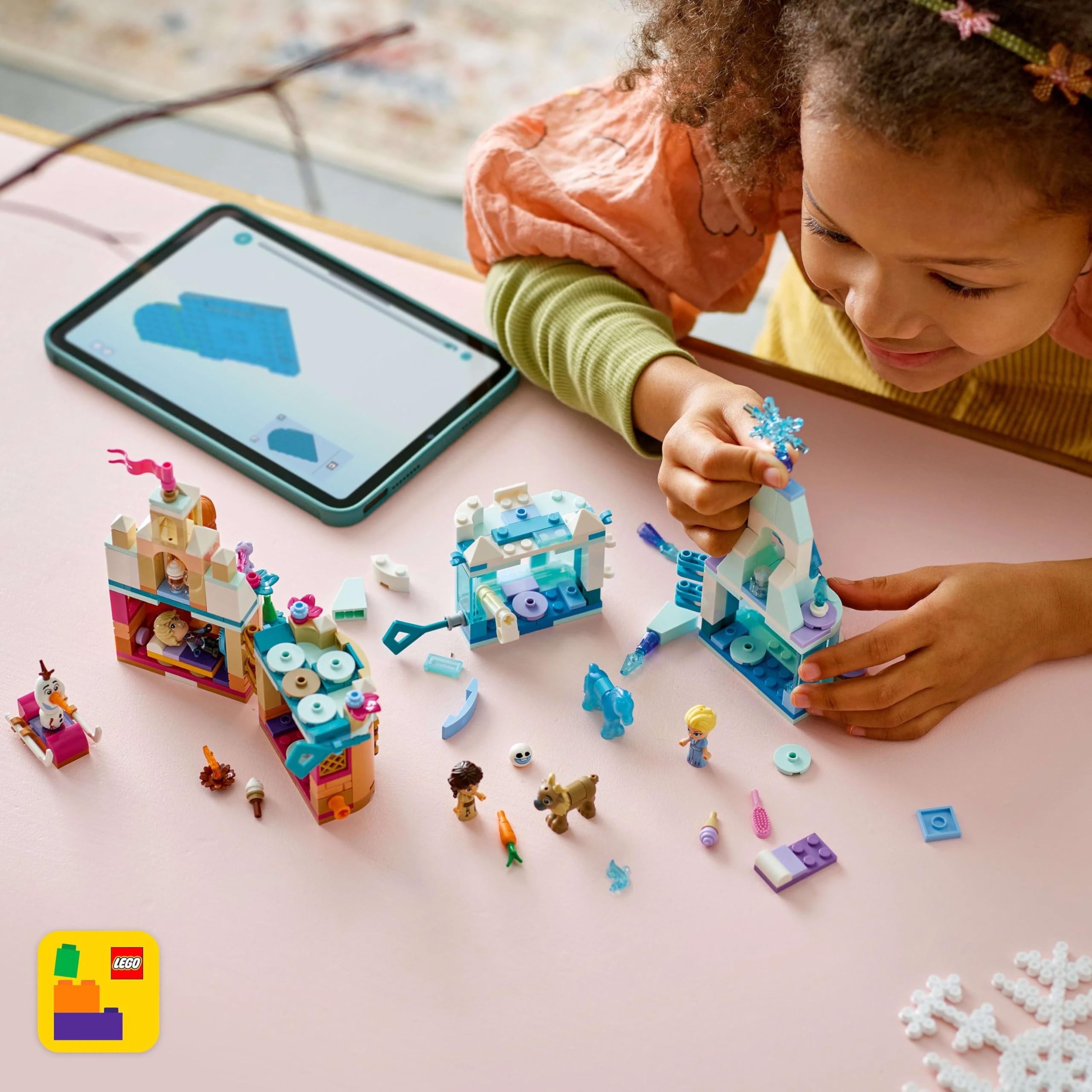 43278 LEGO │ Disney Mini Arendelle Şatosu ve Elsa'nın Buz Sarayı