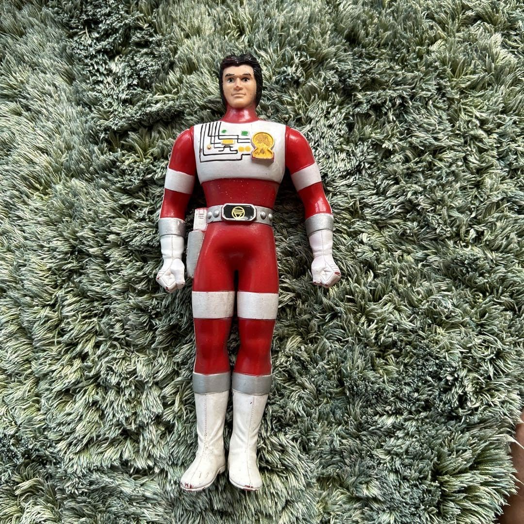 Amazon | 超電子バイオマン バイオレッド ソフビ | ソフビ人形 | おもちゃ