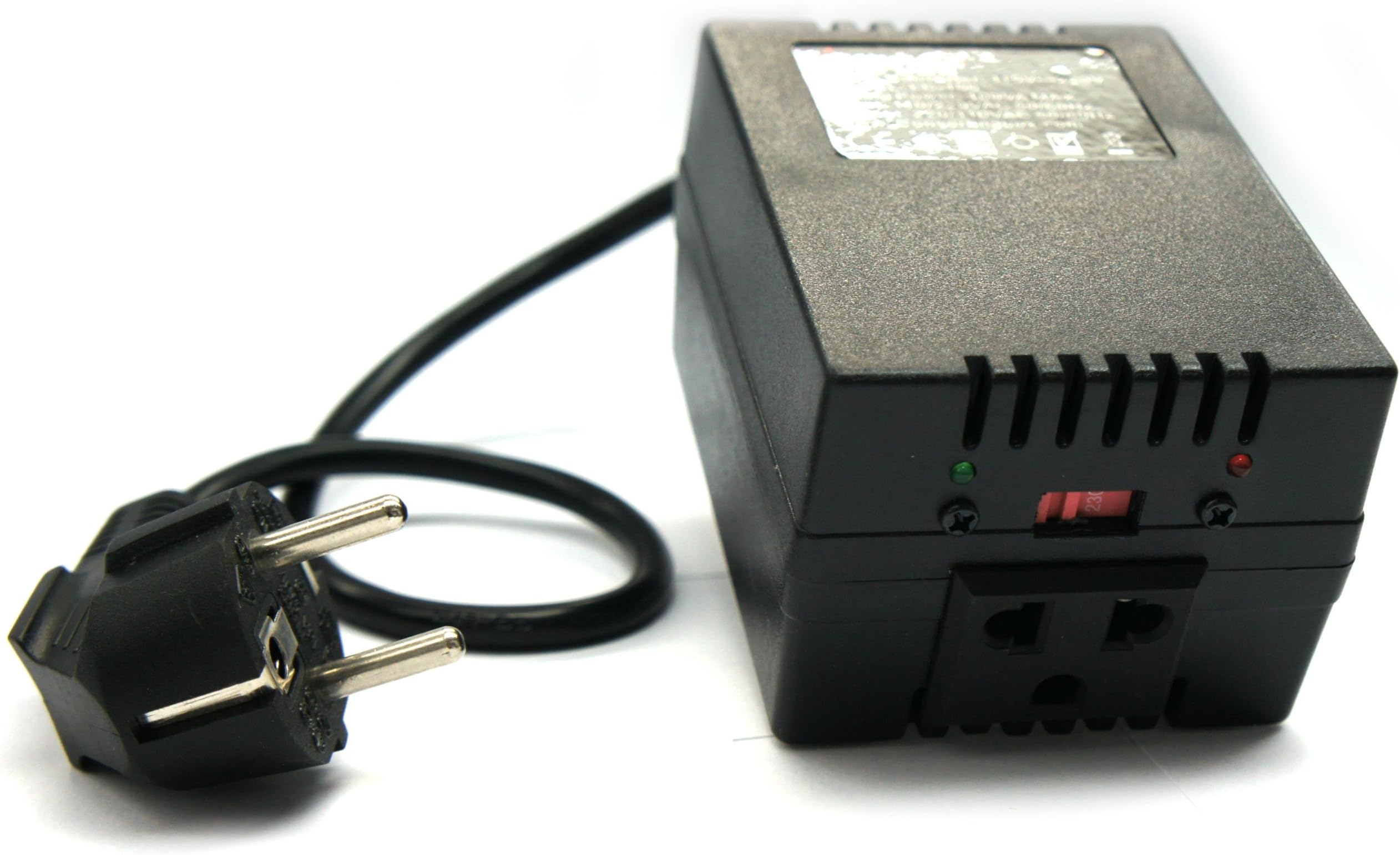 LC-200EU 200Watt Step Up/Down Travel Voltage Converter, EU Cord