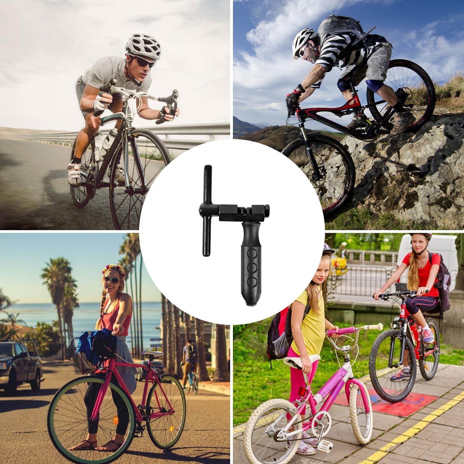 Strumento Di Riparazione Catena Della Bicicletta Rivetto - Foto 3