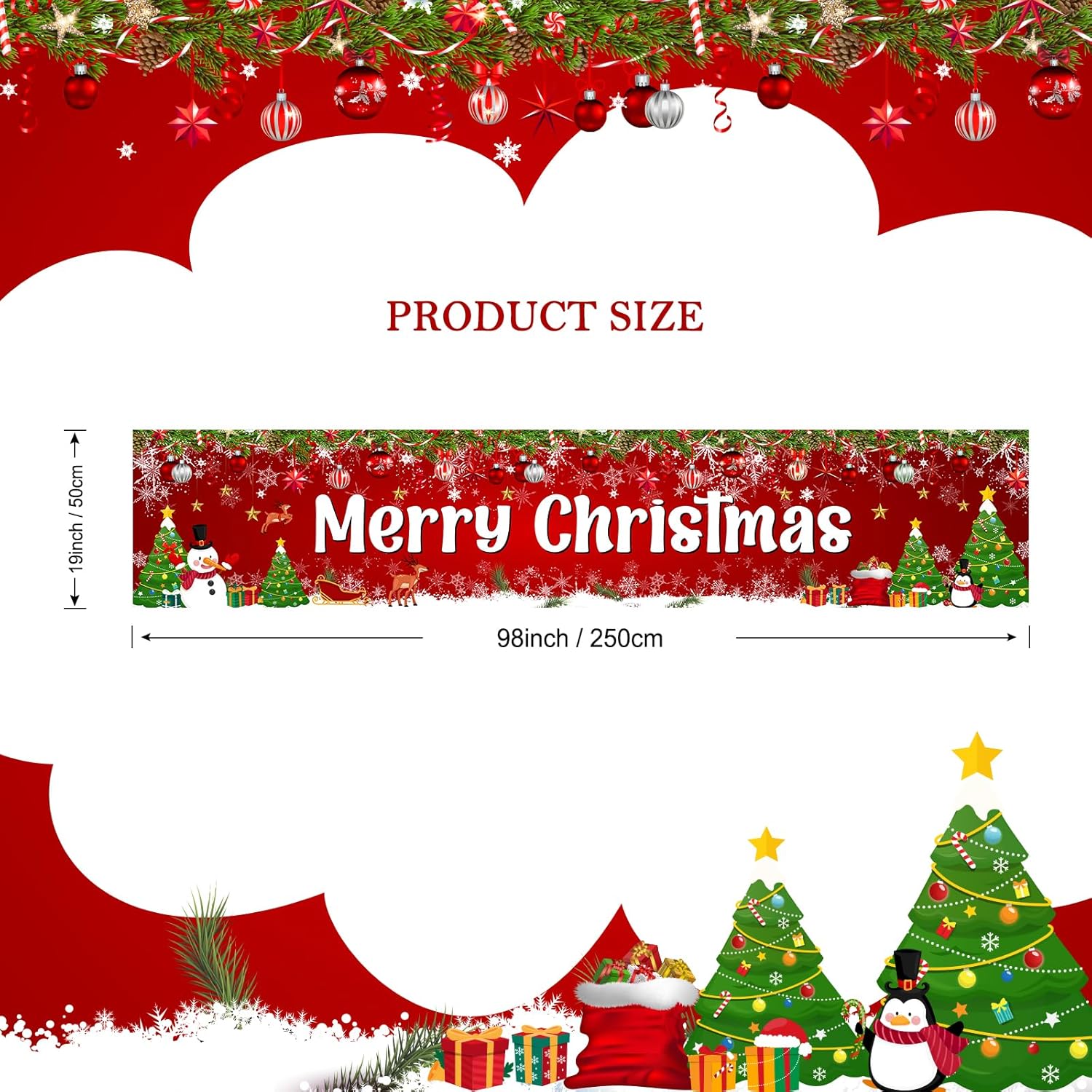 Christmas Party Decorations Merry Christmas Banner Xmas Tableware Set Balloons Friendsmas Party Decorations