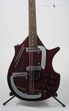 Danelectro Sitar - Red Crackle