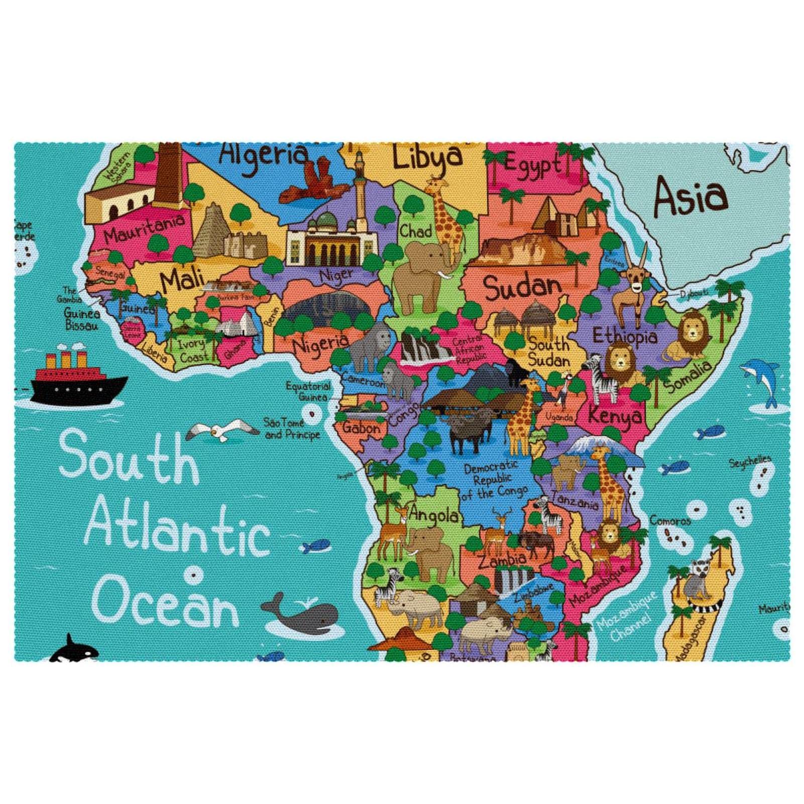 Set de table Afrique thermique et antidérapant pour protéger votre meuble