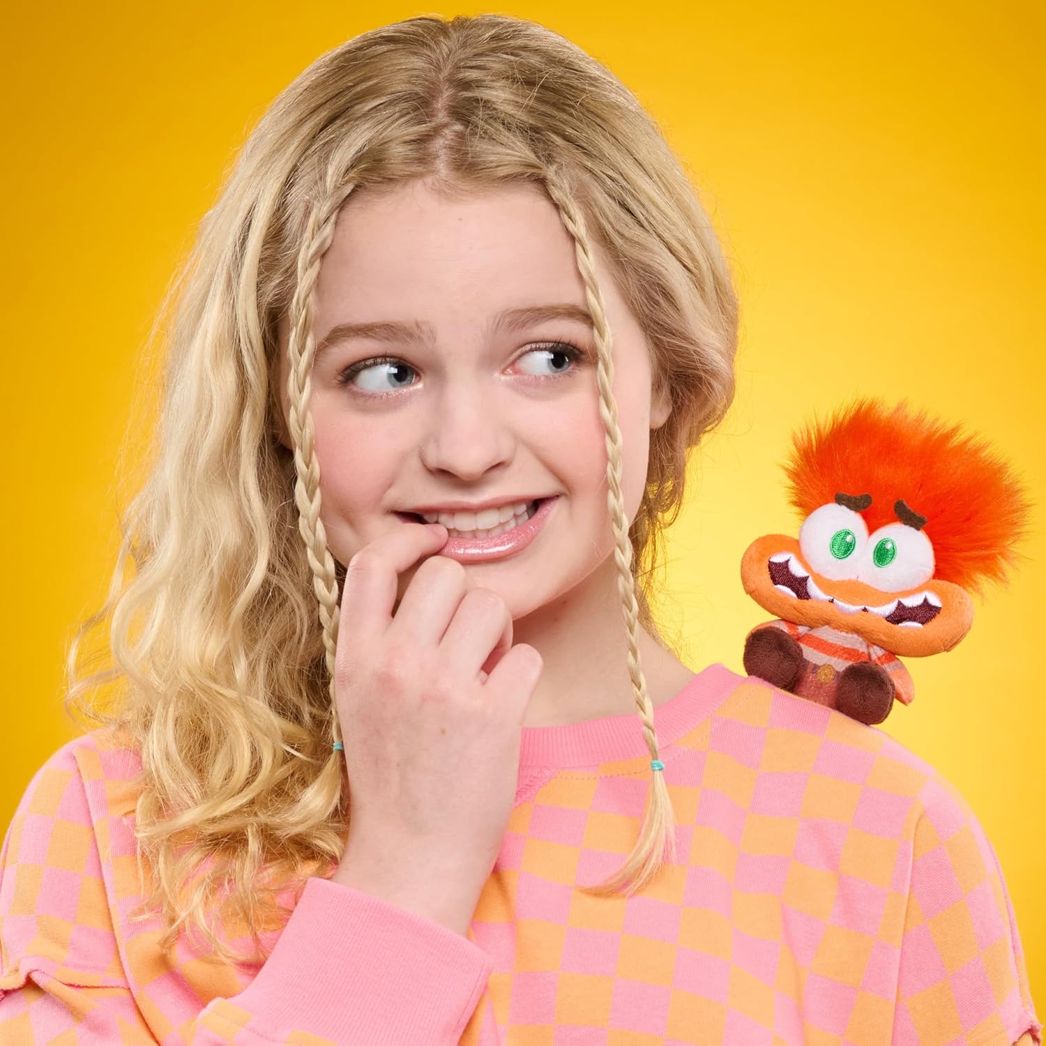 Disney Perch’d 5.5-inch Shoulder Plush Anxiety Stuffed Animal, Wearable Plushie, Soft Toy for Fans, Girls, Boys, Kids, Ages 2 and Up by Just Play - Image 2