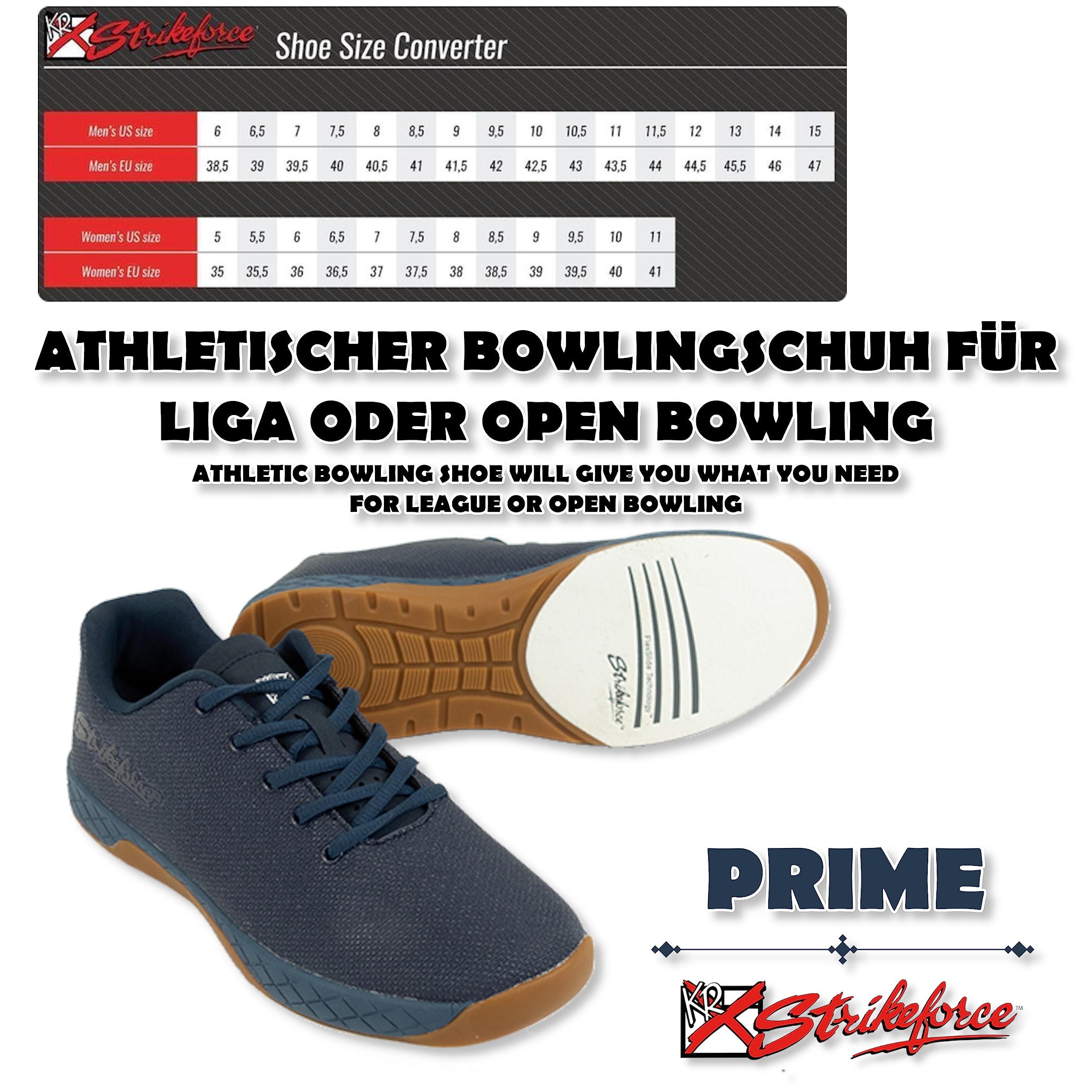 EMAX | męskie buty do kręgli | KR Strikeforce - Prime | męskie buty do kręgli |