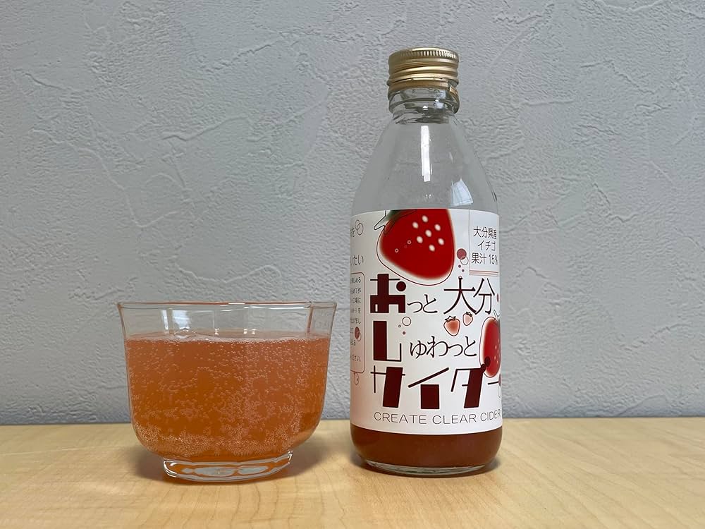 Amazon.co.jp: 極東クリエイト Create Clear Cider イチゴ