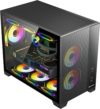 GamePower Warcry Ronin 3xARGB Fan 650W 80+ Bronze Micro-ATX Gaming (Oyuncu) Kasa