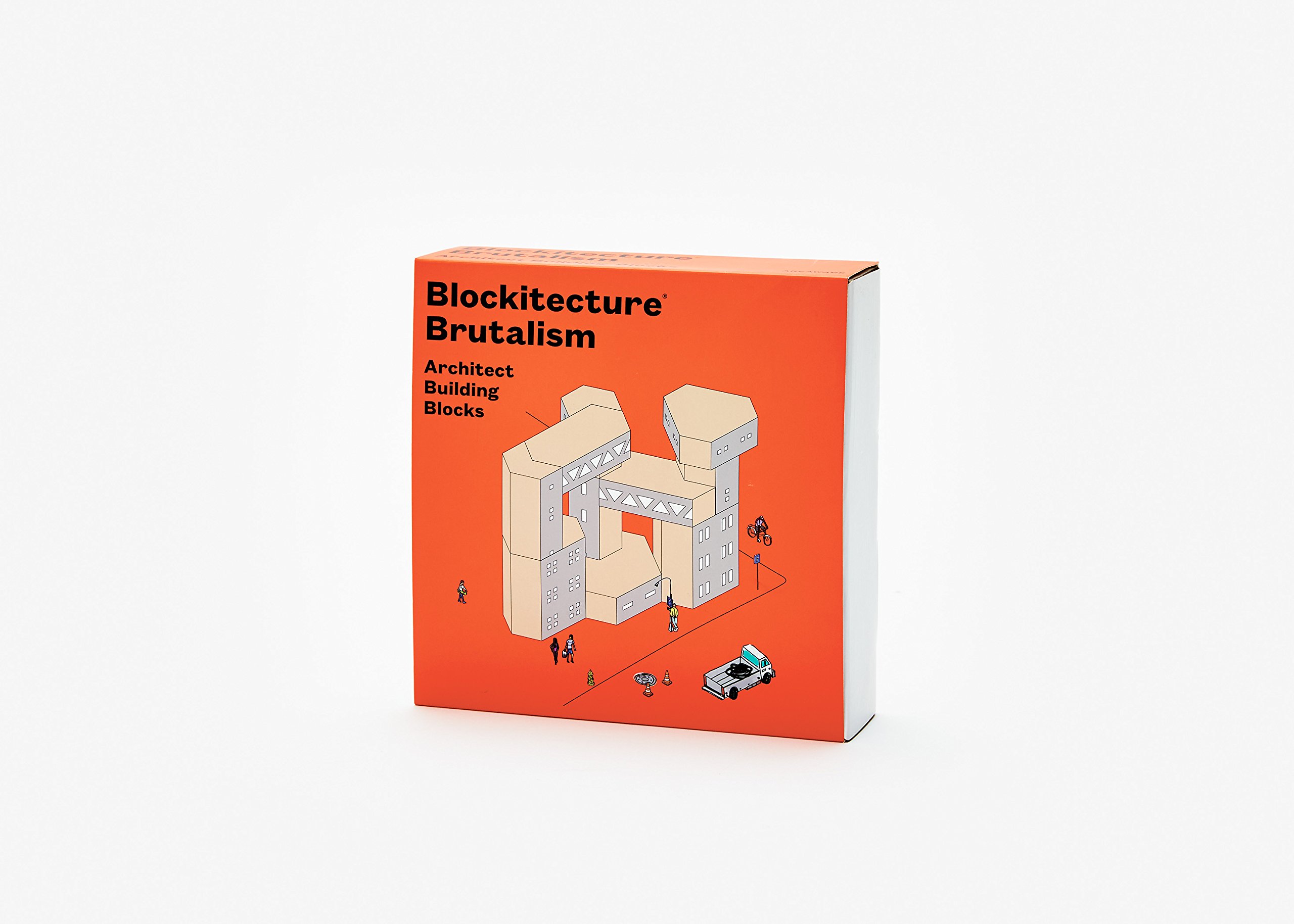 Areaware BLOCKITECTURE - drewniane klocki budowlane | James Paulius/brutalism