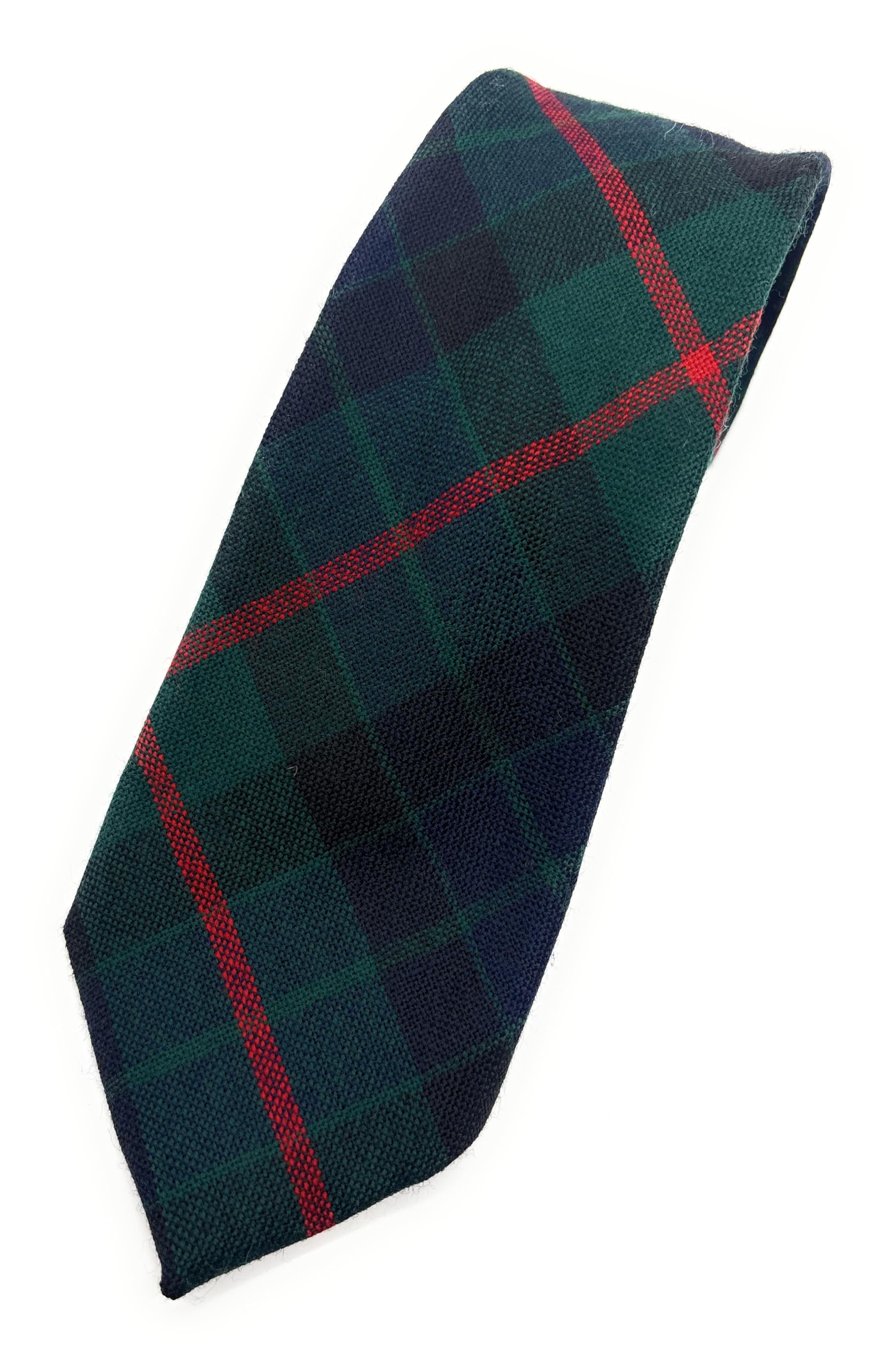 Scottish Essence Gunn Pure Wool Scottish Tartan Necktie Available In Various Tartans - Made In Scotland (Gunn)