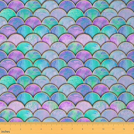Magical Mermaid Fabric: Transform Your Space with Shimmering Scales