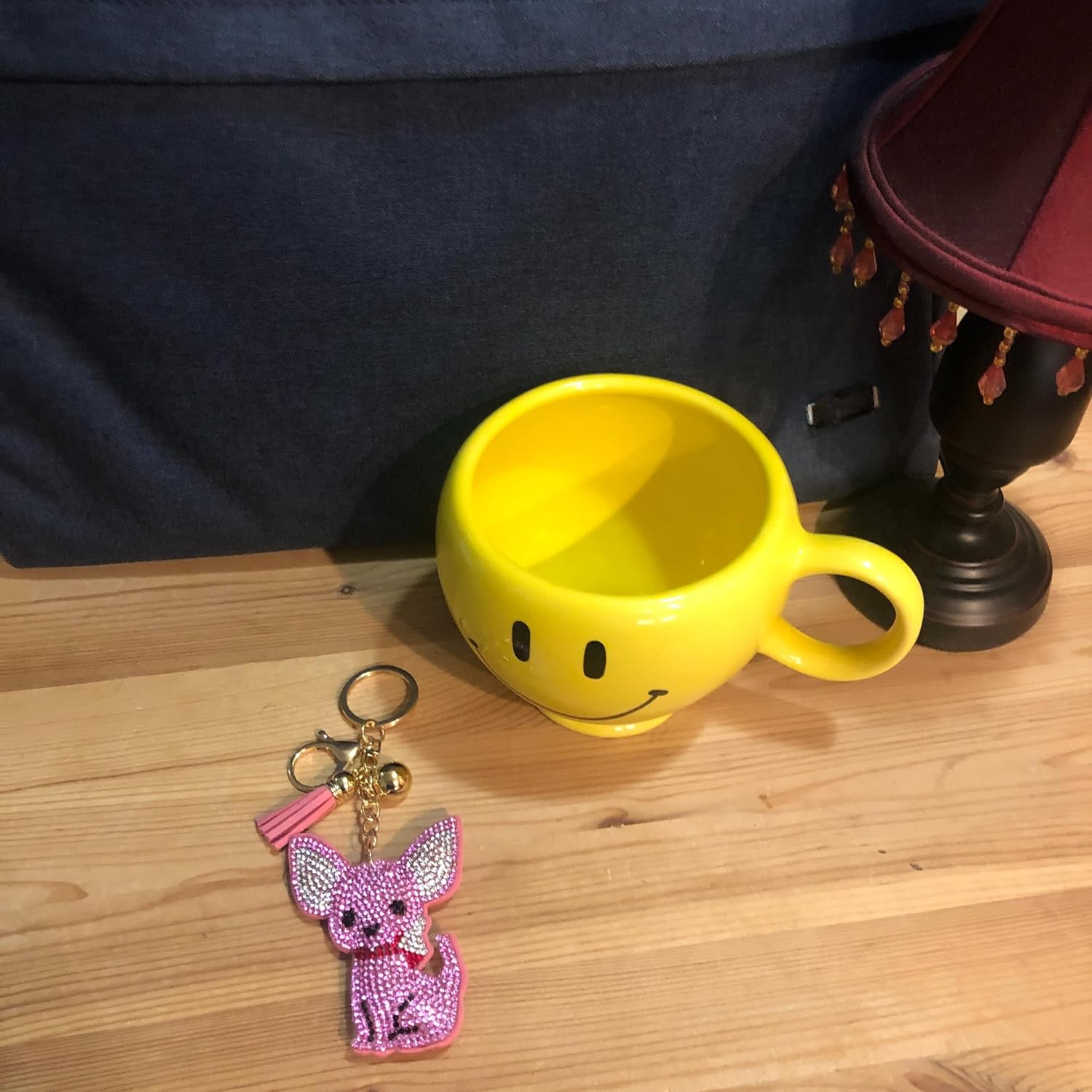 Popfizzy Rhinestone Keychains for Women and Girls, Bling Purse Charms, Birthday Gifts for Her, Backpack Key Chain, Bag Charms - Image 6