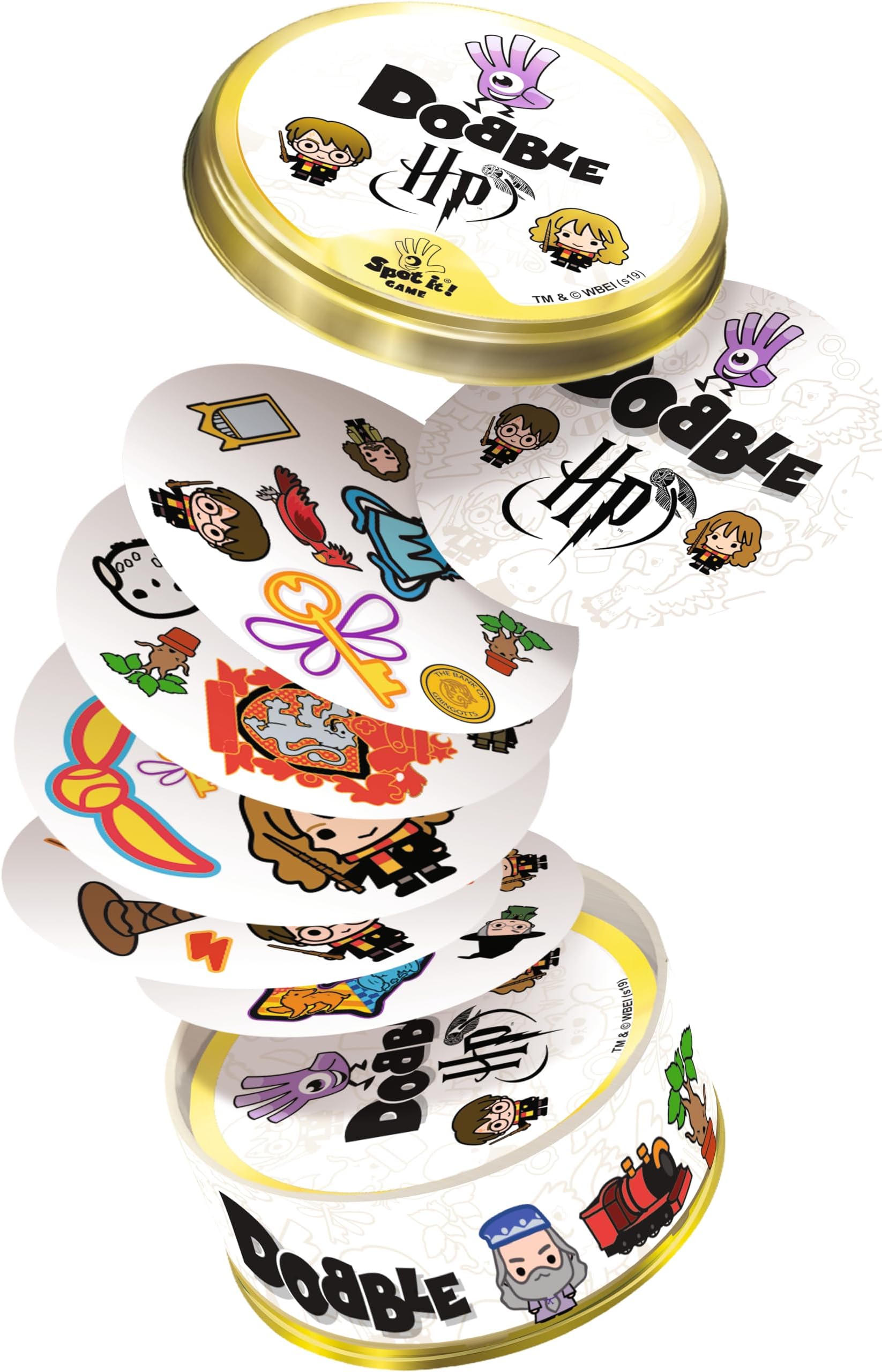 Harry Potter Dobble | Card Game | Ages 6+ | 2-8 Players | 15 Minutes Playing Time