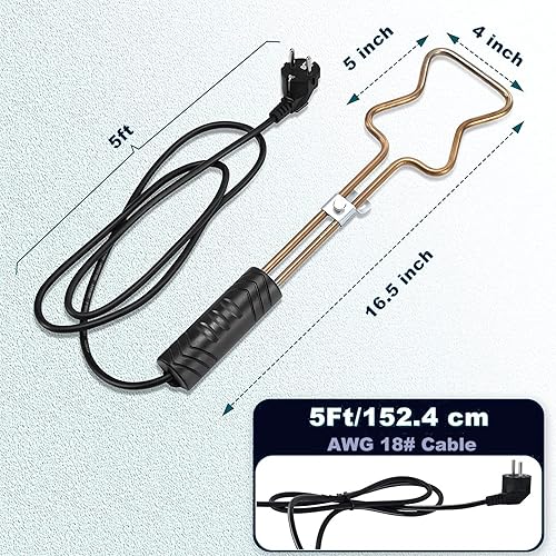 Miniatura 4 de Encendedor eléctrico de carbón  Parrilla de barbacoa para chimenea, fogatas, briquetas de encendido rápido de carbón, sin chispas ni llamas, 304