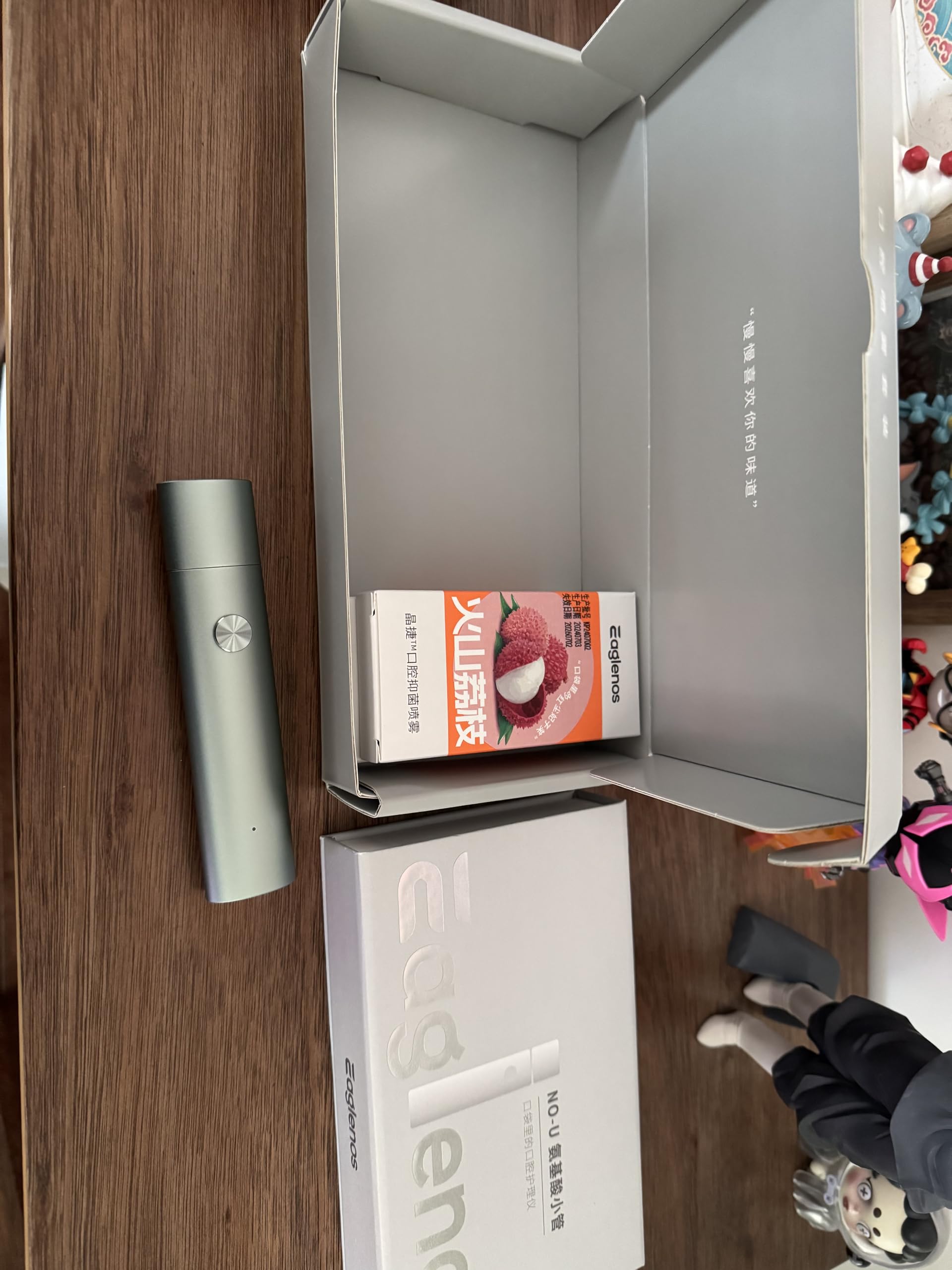 Orlpevet Smart Electric Oral Spray - Mouth Spray Fresh Breath, Cool Mint Breath Spray, Mouth Freshener Spray, Rechargeable, Alcohol Free, With 8 Pods (Classic+8 Bombs)