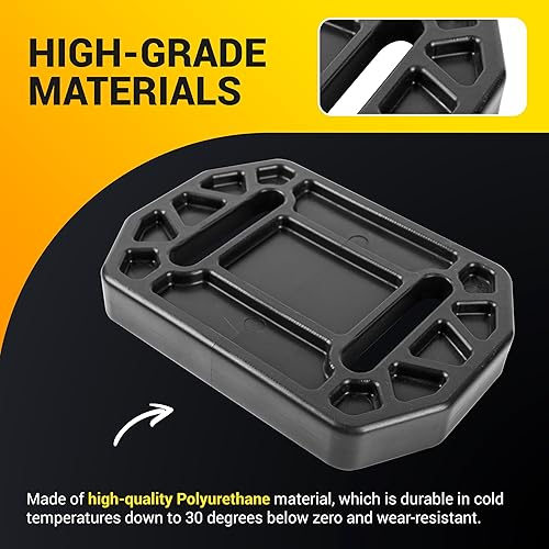 Miniatura 3 de CANAMAX 731-06439 - Juego de zapatos deslizantes para quitanieves MTD Craftsman Troy-Bilt Cub Cadet Yard-Man. Reemplazo de MTD 753-06206 73106439