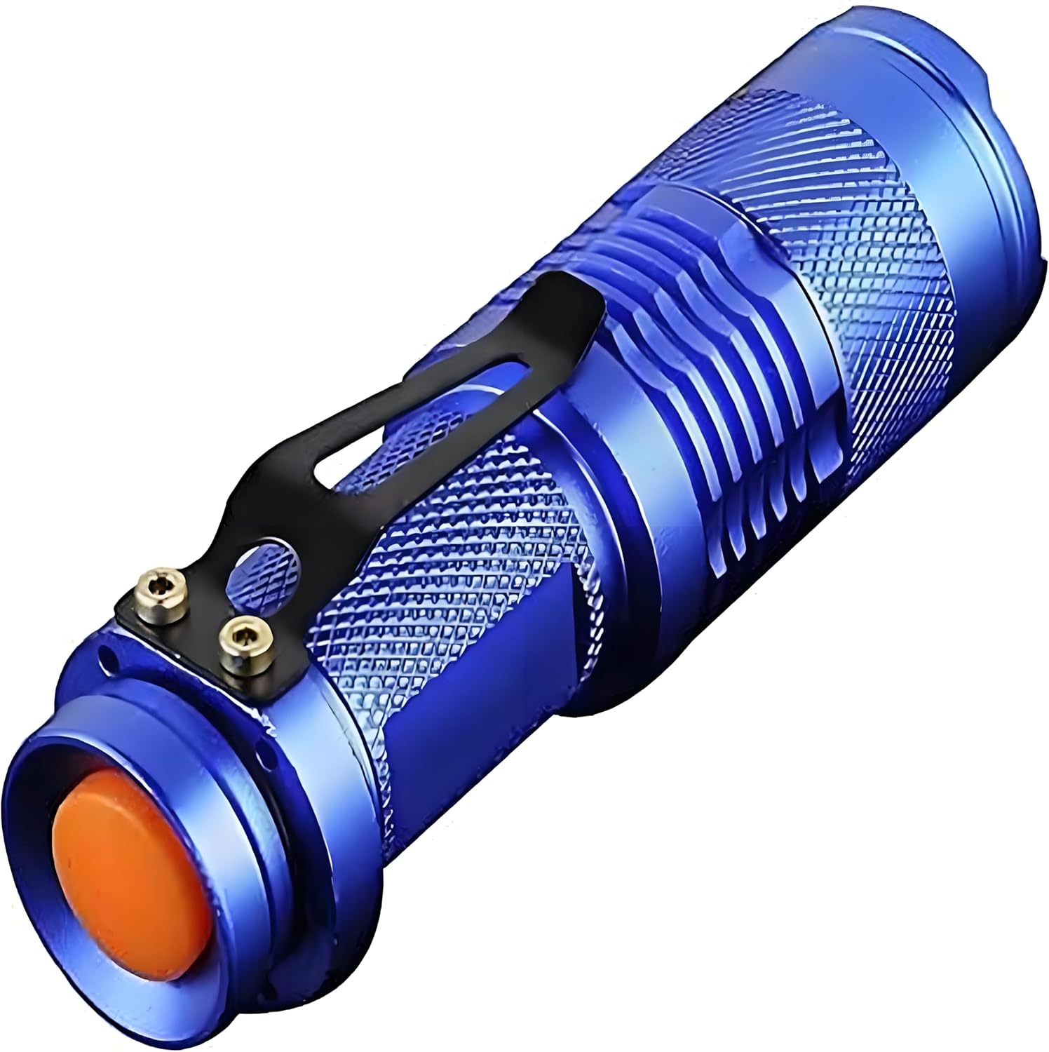 Pocketman Pack of 6, 7W 300LM SK-68 3 Modes Mini LED Flashlight Torch Tactical Lamp