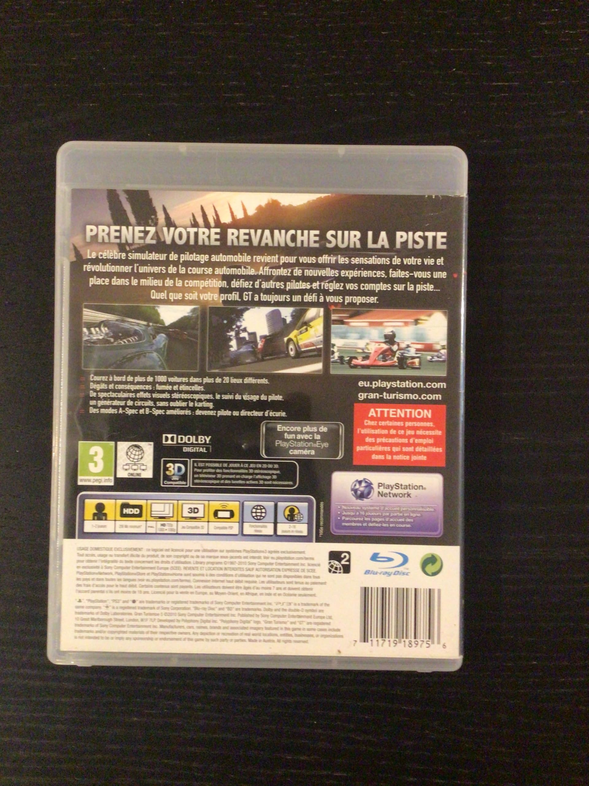 Gran turismo 5 Edition Collector PS3 VF Neuf Sous Blister
