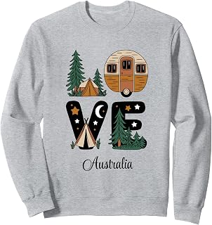 Outdoor Hiking Travel Australia Vacation Sweatshirt