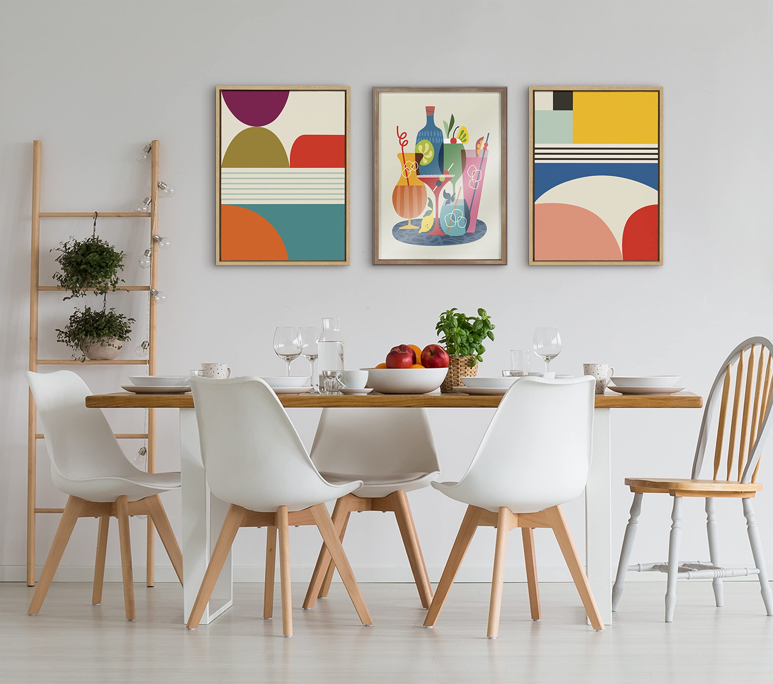 Amazon.com: Kate and Laurel Blake Mid Century Modern Cocktails