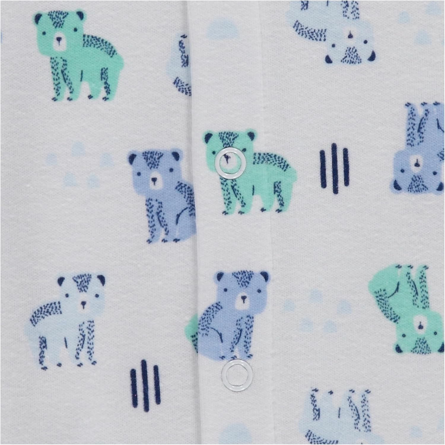 Cudlie 2-Pack Baby Boy Rompers – Soft Cotton, Everyday Comfort - Image 4