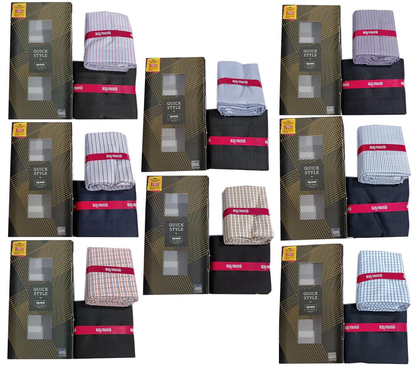 raymond fabrics Raymond Quick Style Men’s Shirt & Trouser Fabric Combo | Premium Cotton Shirt + Poly-Viscose Pant | Formal & Office Wear (Unstitched)-picture-16