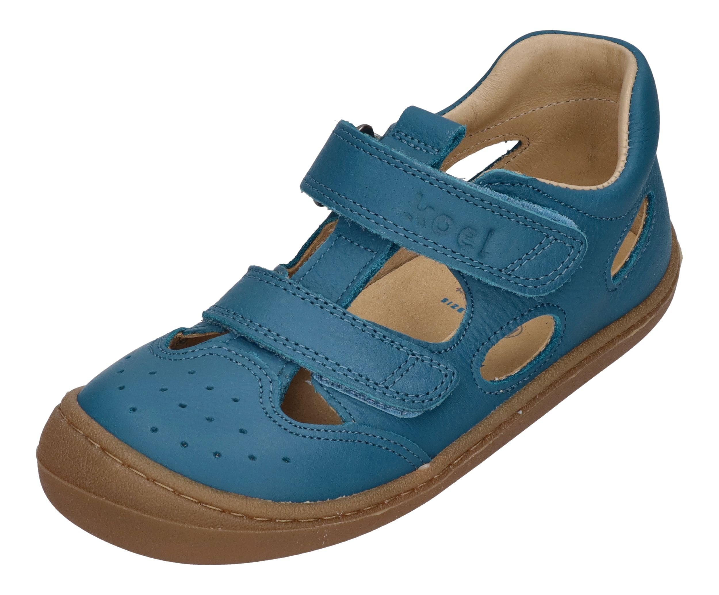 KOEL Barefoot Kinder Sneakers Sandalen BEP LEATHER turquoise