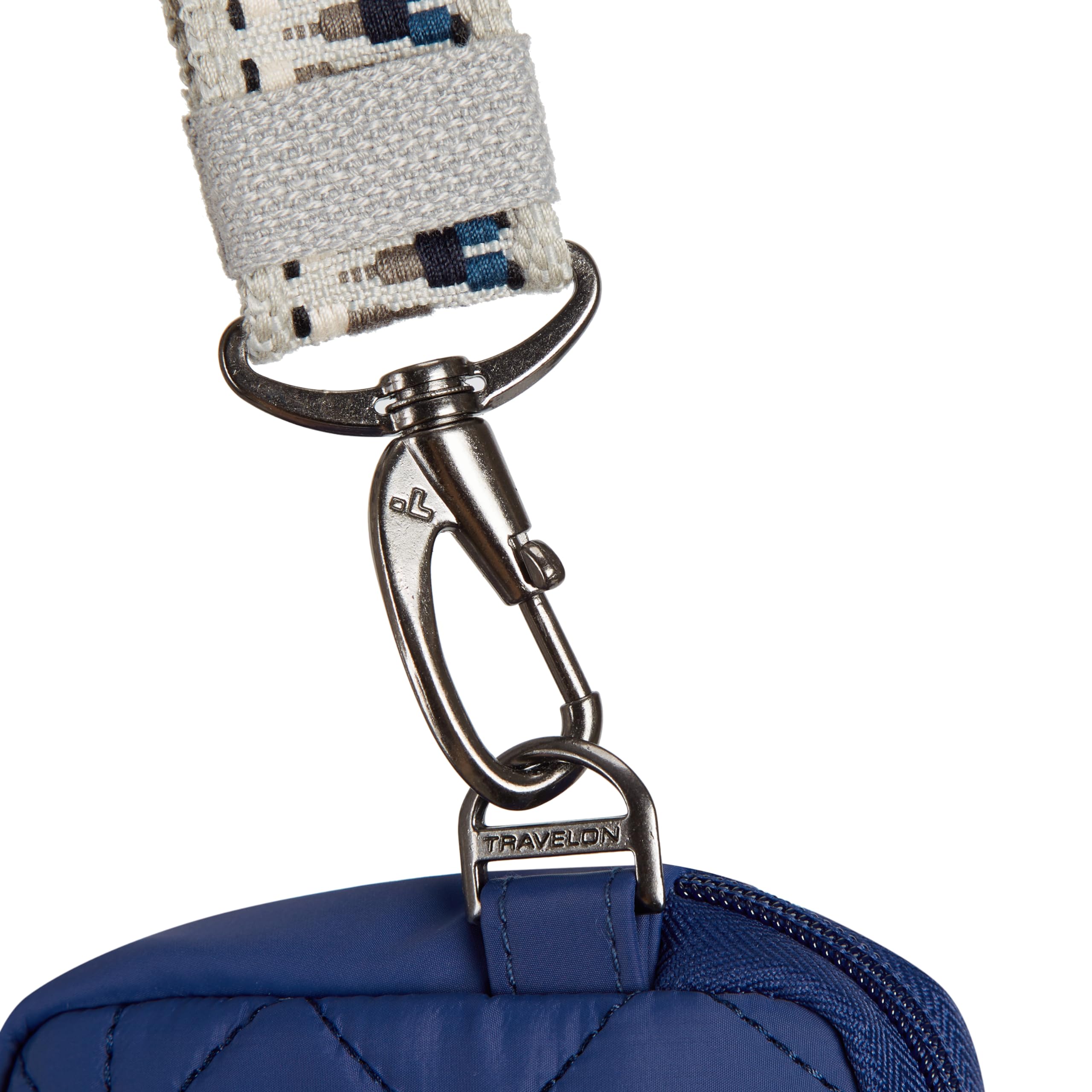 Travelon Boho Écharpe antivol pour téléphone Bleu, Bleu luxuriant