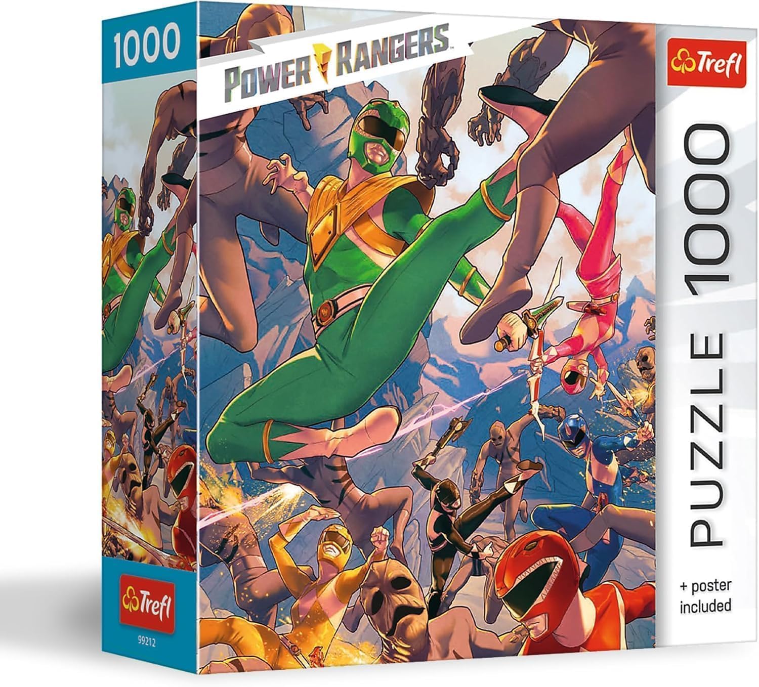 Trefl Power Rangers in The Heat of Battle 1000 Piece Jigsaw Puzzle 27