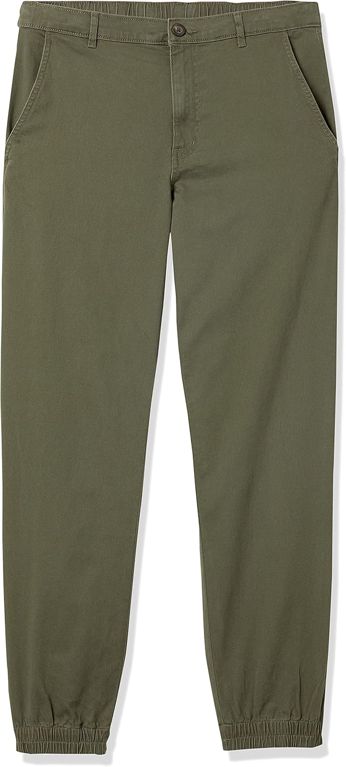 Amazon Essentials Men's Straight-Fit Jogger Pant X-Small Olive