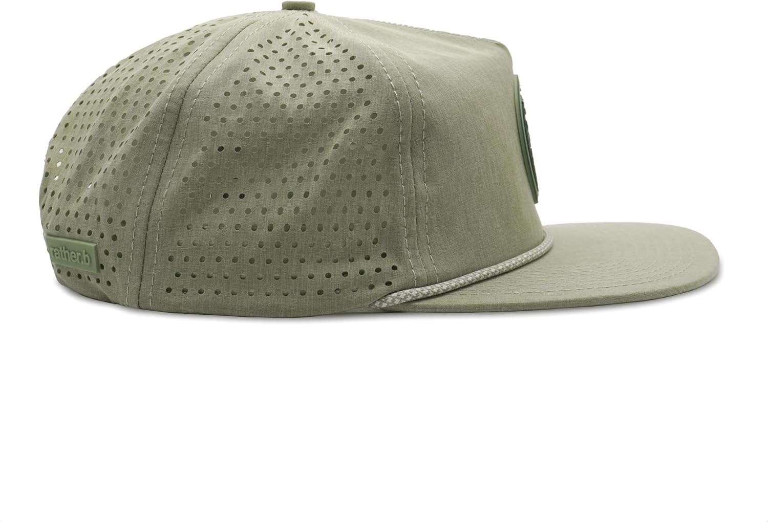 On Vacation Flip-strucutred Rope Green Snapback Hats, Water-Resistant Baseball Caps for Men & Women, Golf, Running, or Workout Hat