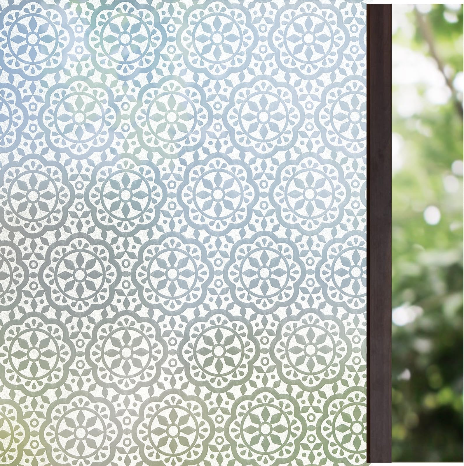 Lifetree Frosted Window Film Privacy Film for Glass Windows 44.5 * 200cm