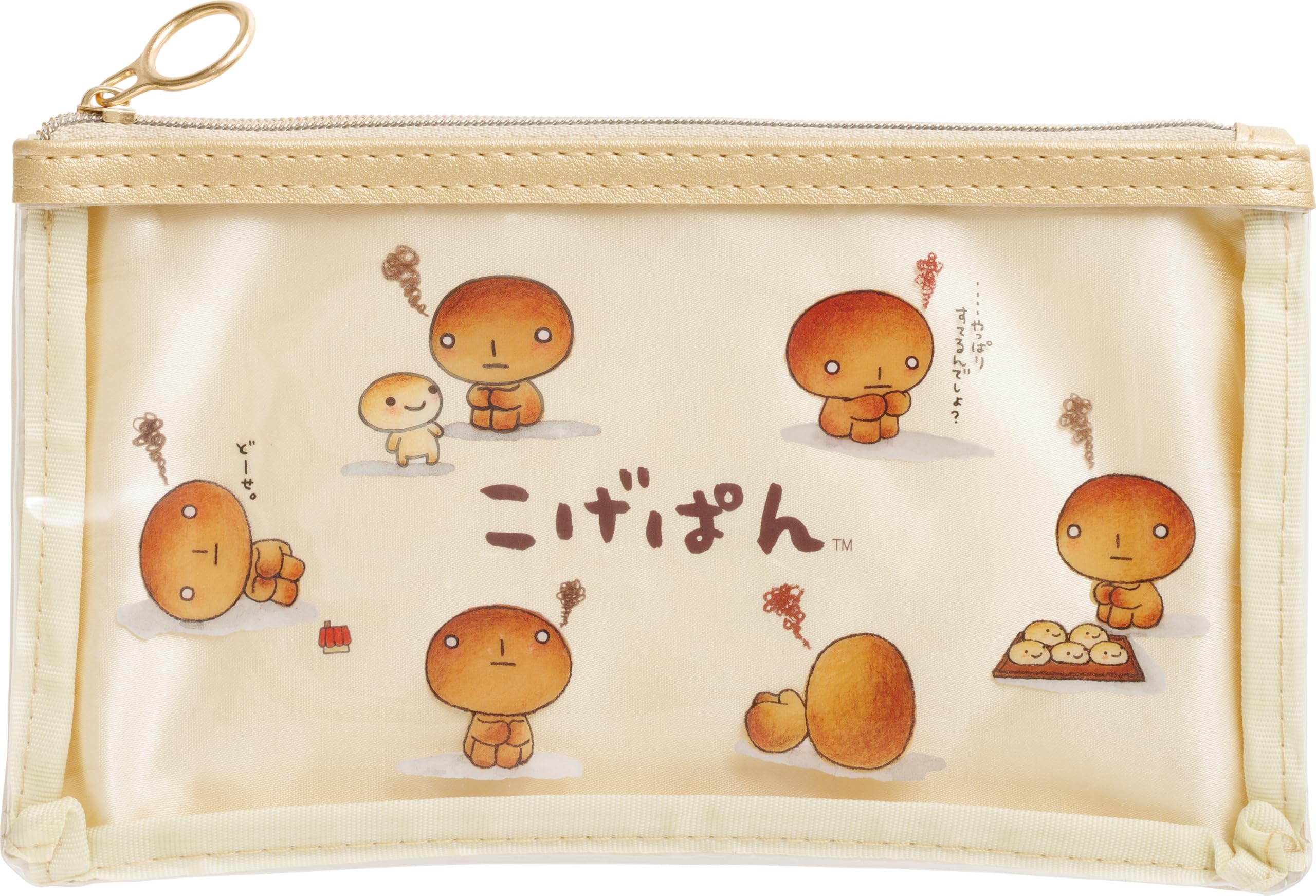 こげぱん ファスナーホルダー 8個セット キャラクターグッズ こげぱん ファスナーホルダー 8個セット