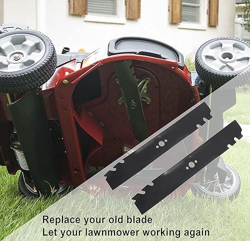 Miniatura 5 de Wadoy Cuchillas 120-9500-03 compatibles con Toroo Timemasterr de 30 pulgadas, piezas de 15.4 pulgadas (paquete de 2) para 20199 20200 20975 20977