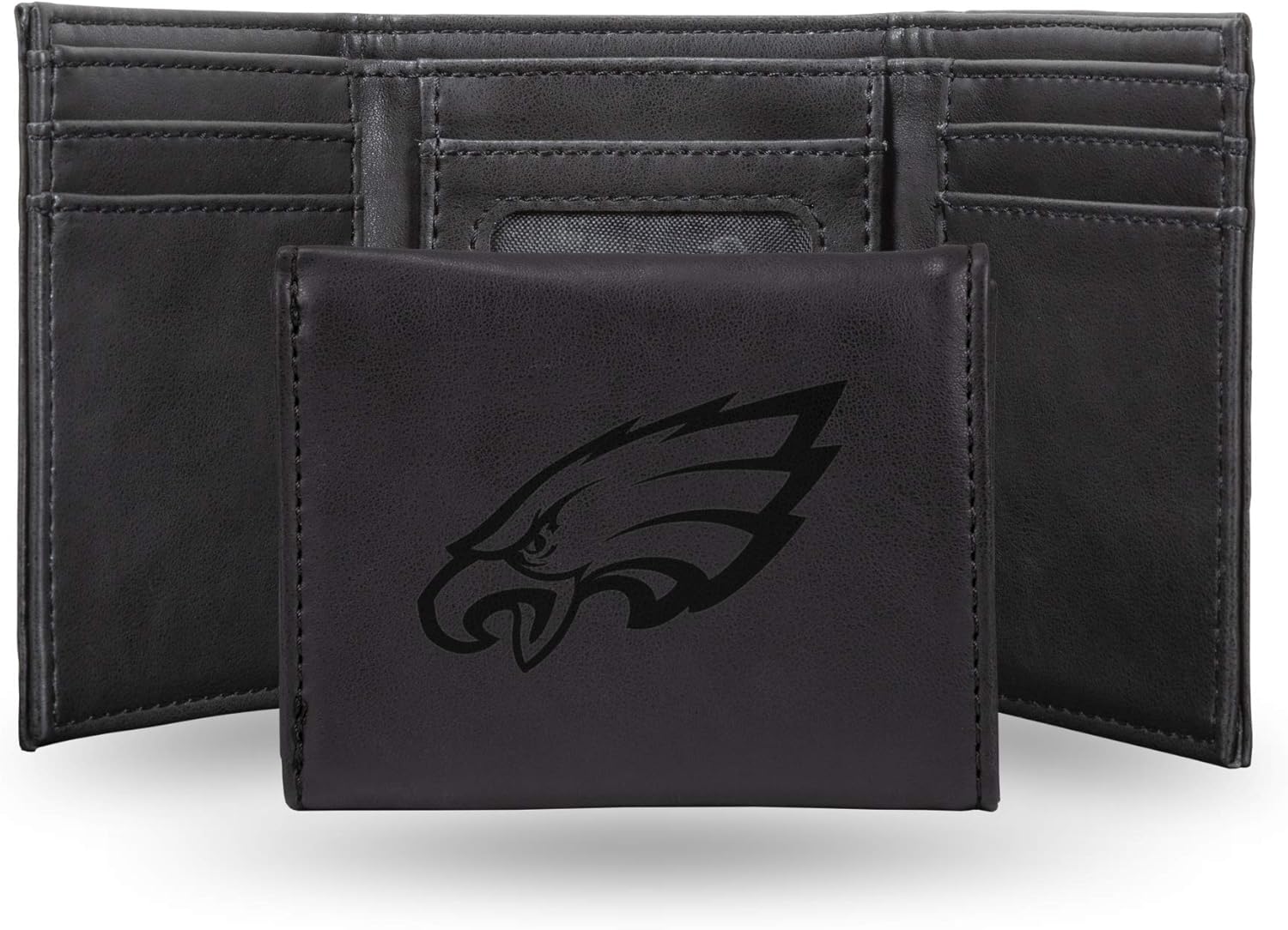 NFL Rico Industries Laser Engraved Trifold Laser Engraved Tri-Fold Wallet - Men's Accessory